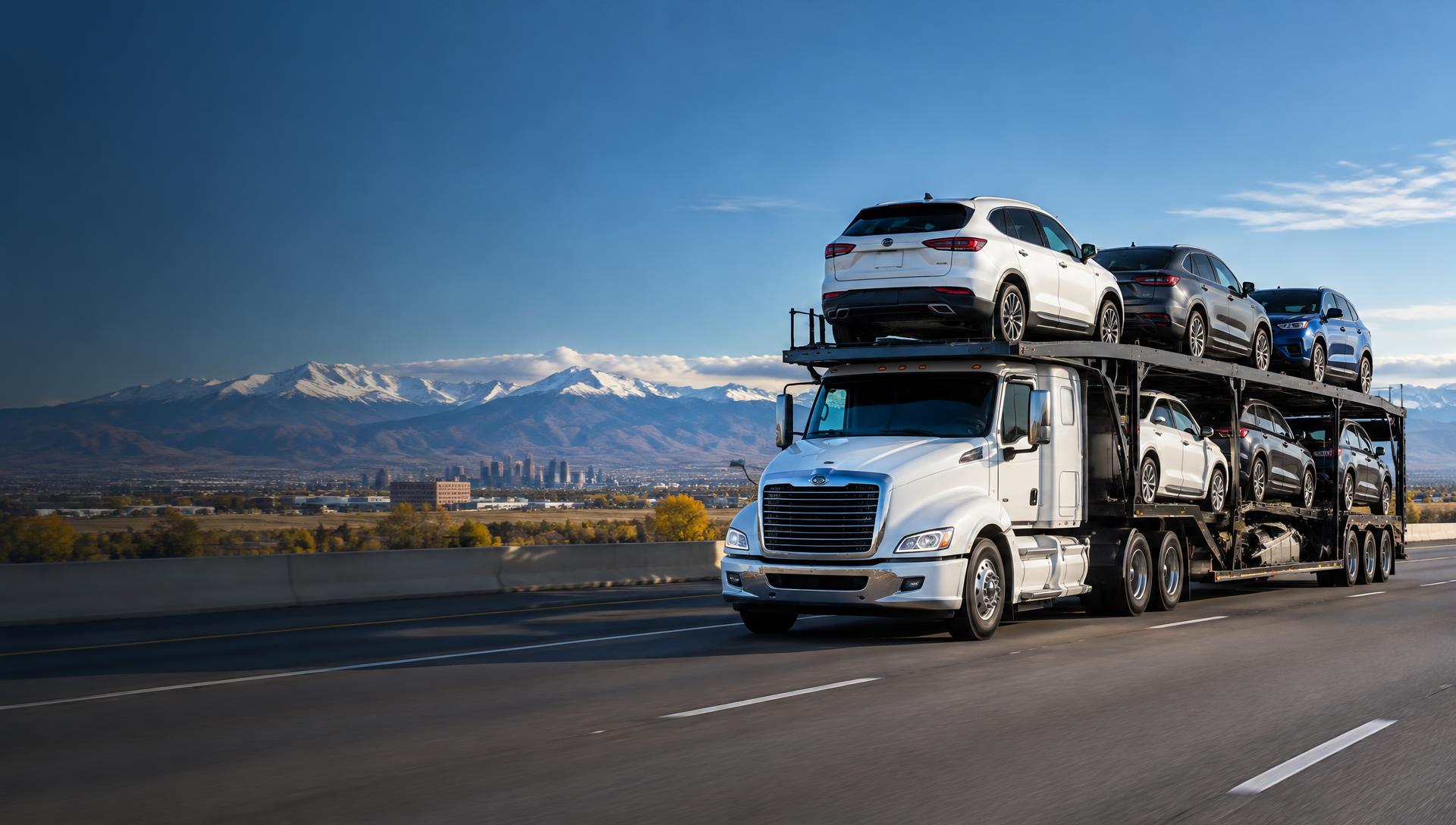 Vehicle carrier serving Aurora and the Denver metro
